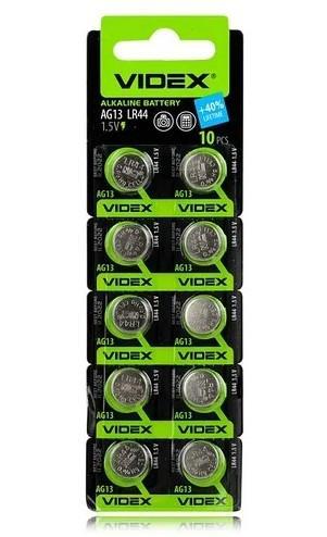 Батарейки VIDEX 1,5V AG13/LR44