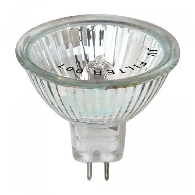 Лампы галогеновые  Feron Галогеновая лампа 12V 50W MR16 GU5.3 прозр. HB4