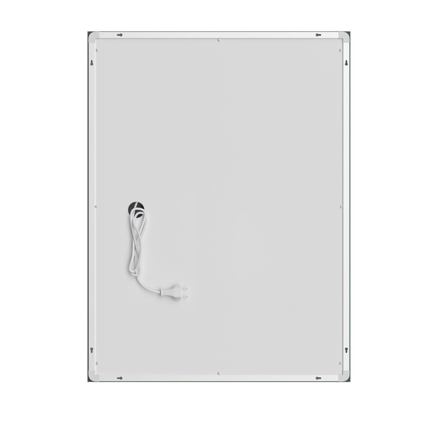  Дзеркала з підсвічуванням MIXXUS Premium QUADRO MR20-80x60-REVERSE Дзеркало (LED Touch, Anti-fog, димер) (MP6619)