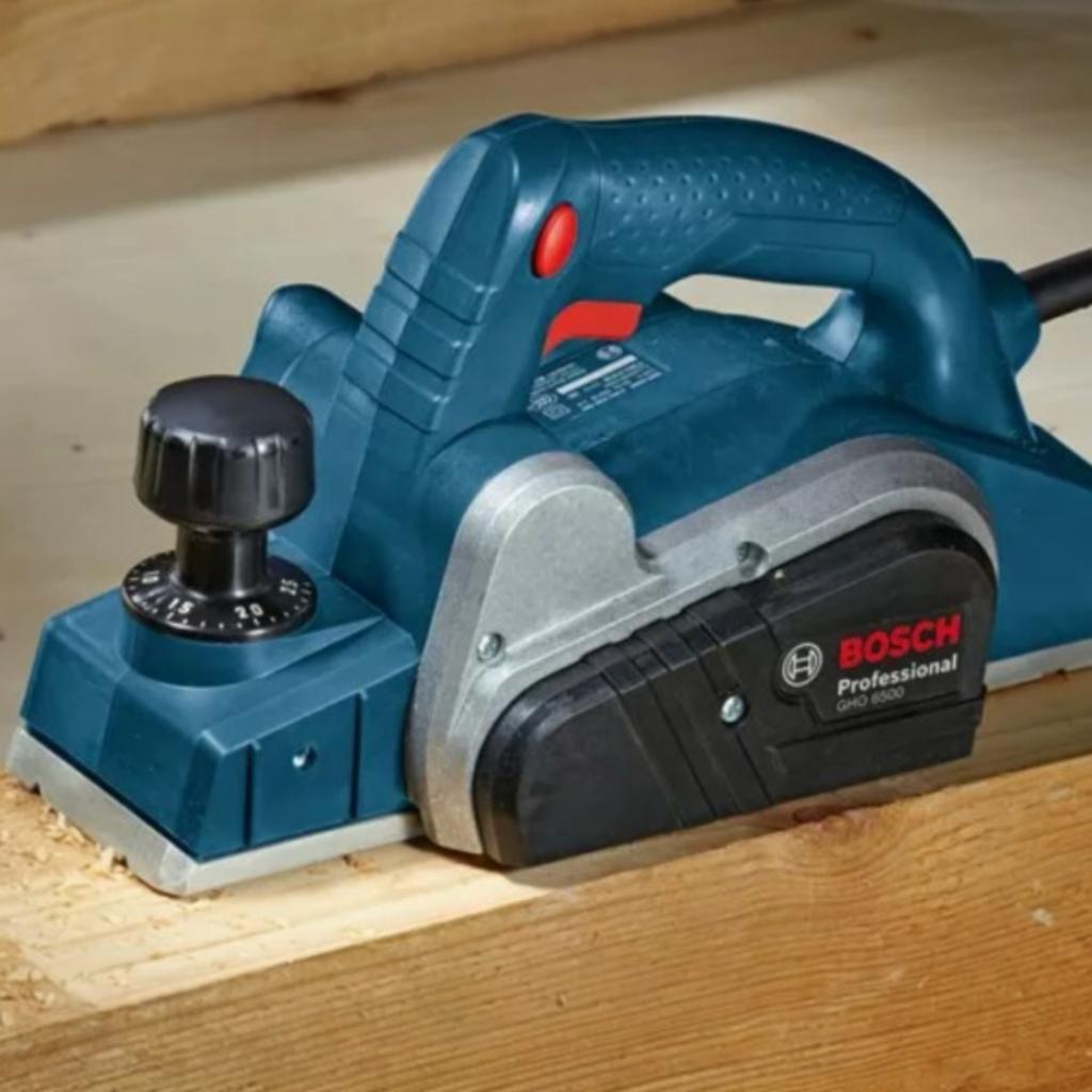 Електрорубанки BOSCH GHO 6500 Електрорубанок 650Вт 0601596000