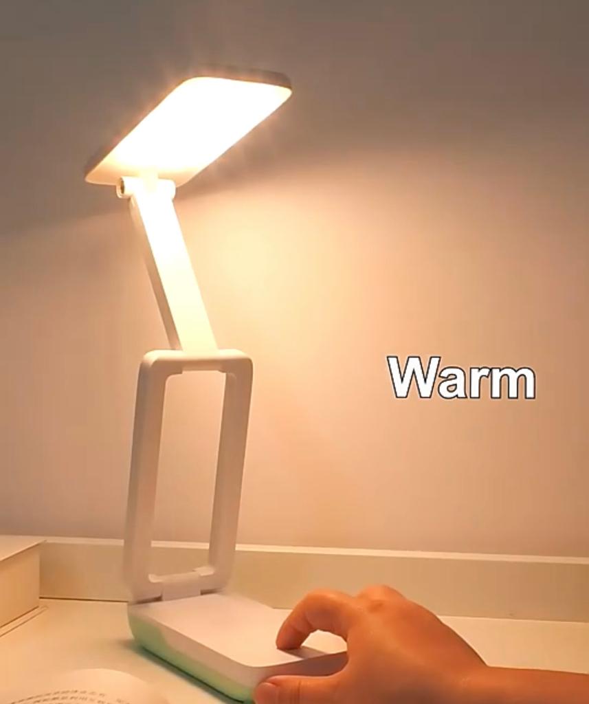 Настільні LED-лампи The Light Настільна LED-лампа акум. 6W 2800-6500K 400Lm 4000 мАг.+ USB (БІЛА) TL50044