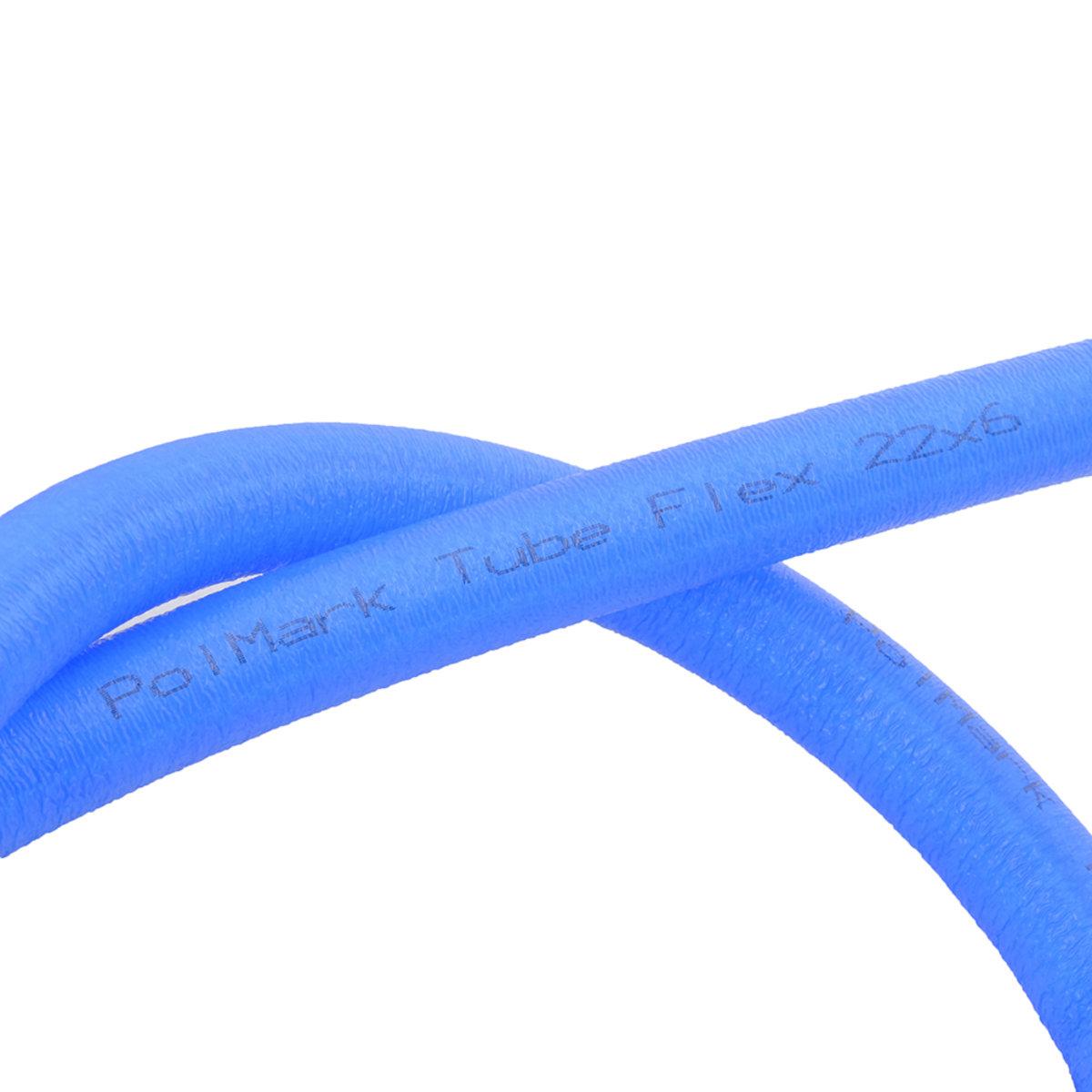 Изоляция для труб  POLMARK Изоляция для труб Ø22/6 BLUE (2м.)