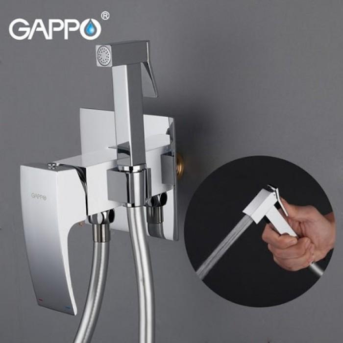 Смесители для душа (гигиенические) GAPPO G7207-8 (JACOB) Душ гигиен. встроенный. латун. корп. Ø35