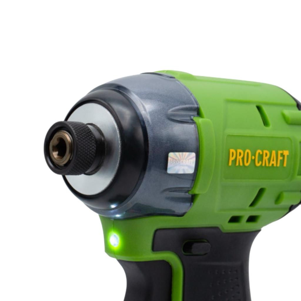 Гвинтоверти (акумуляторні) PROCRAFT Гвинтоверт акумуляторний безщітковий 230Нм (без АКБ та ЗП) PS22