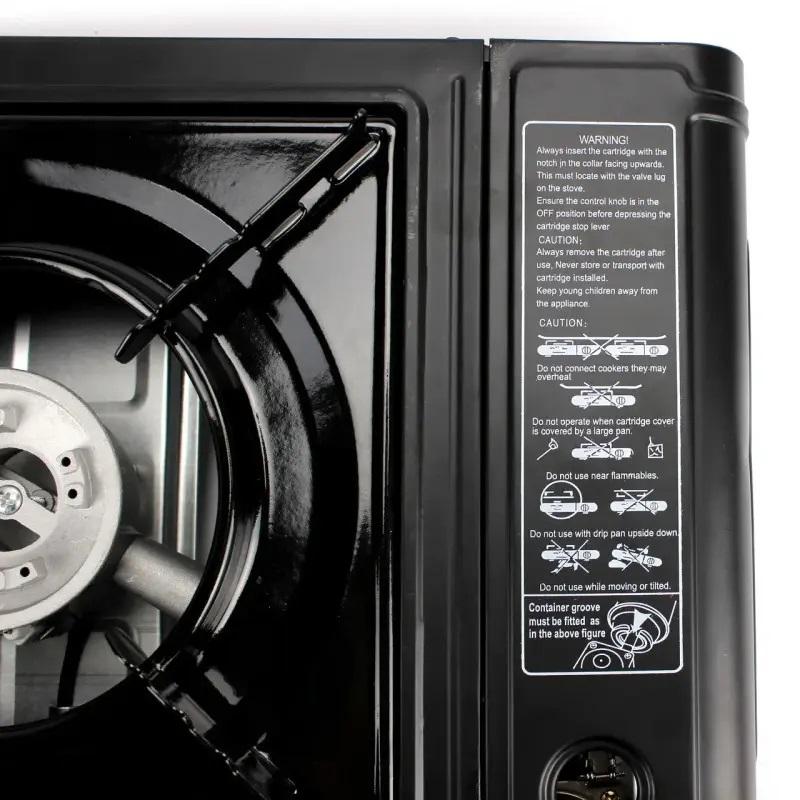 Плитки газовые портативные HAPPY HOME Плита портативная с адаптером BDZ 155-A