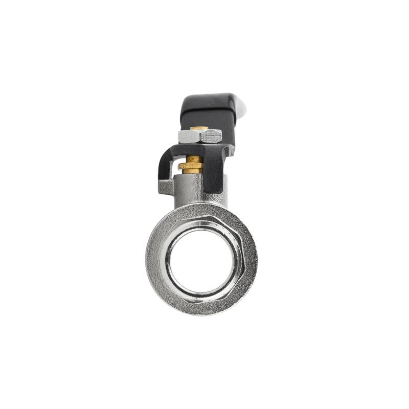Крани серії Black Raftec BLACK Кран кульовий DN50 (2) В/З чорна ручка DRH61