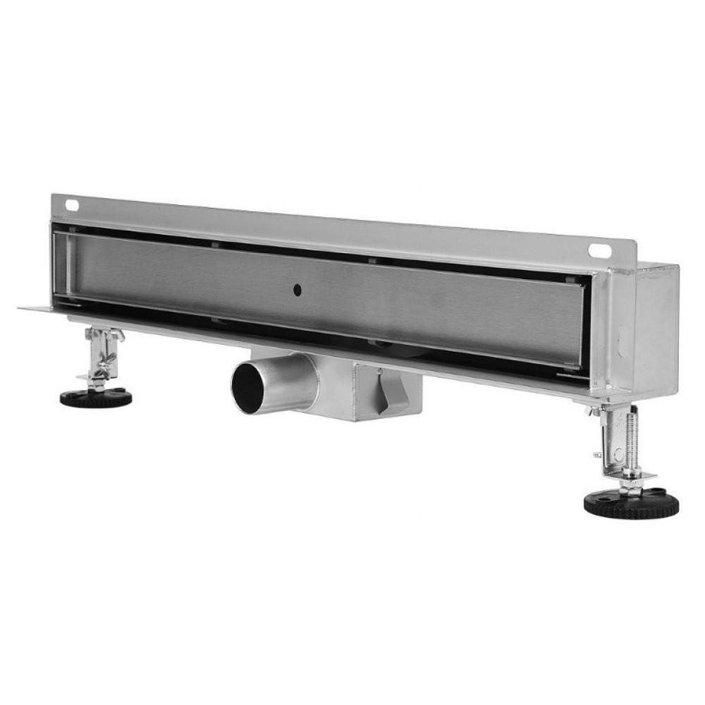 Душеые трапы FALA 75356 Душовий трап стіновий із нержавіючої сталі BRICK 900*40*50м.