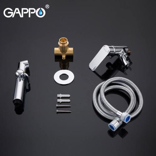 Смесители для душа (гигиенические) GAPPO G7248-1 (NOAR) Душ гигиен. встроенный однорыч. лат. корпус Ø35
