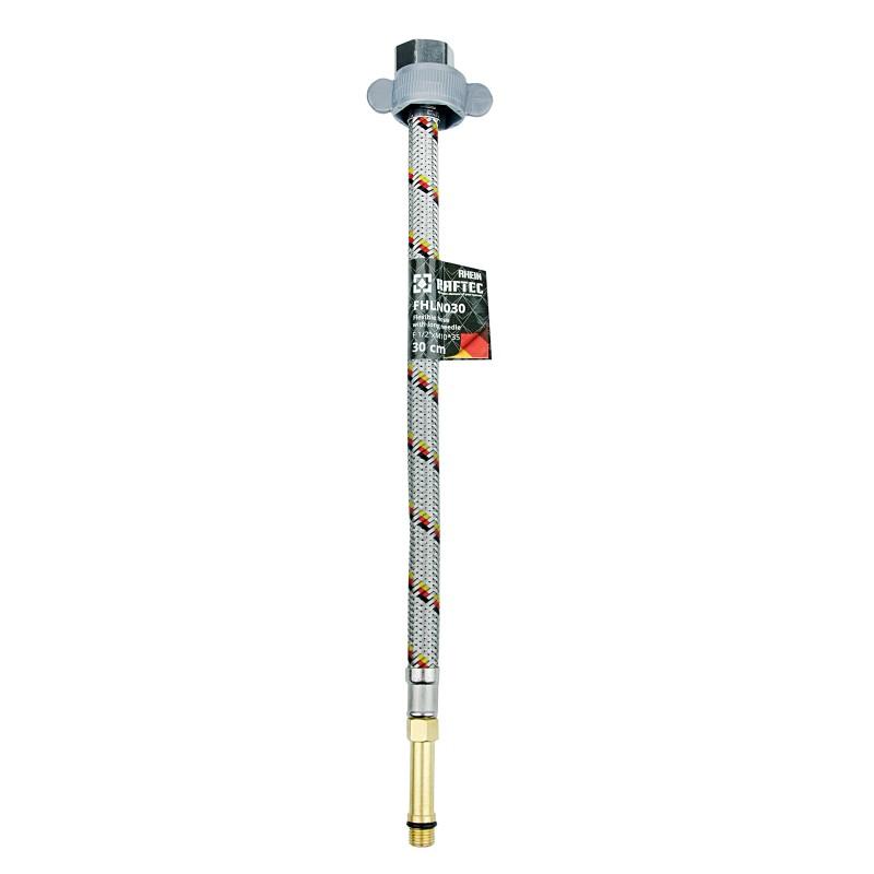 Гибкая подводка  Raftec RHEIN Шланг гибкий с длинной иглой 1/2 х M10*35 30см. FHLN030
