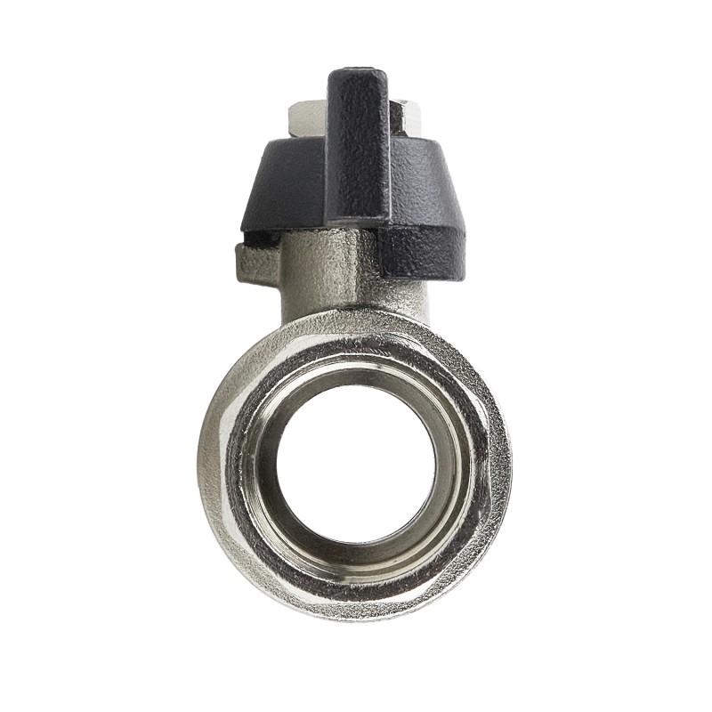 Краны серии Black Raftec BLACK Кран шаровый DN20 (3/4) вв черная бабочка DRB2