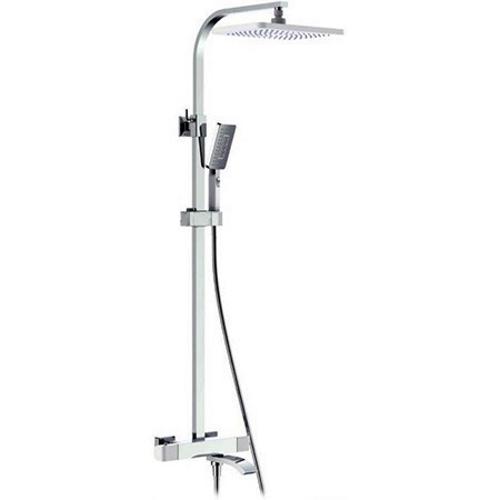Душевые системы GAPPO G2407-50 (JACOB) Душевая система  с термостатом 3х функ.  (белый\хром)