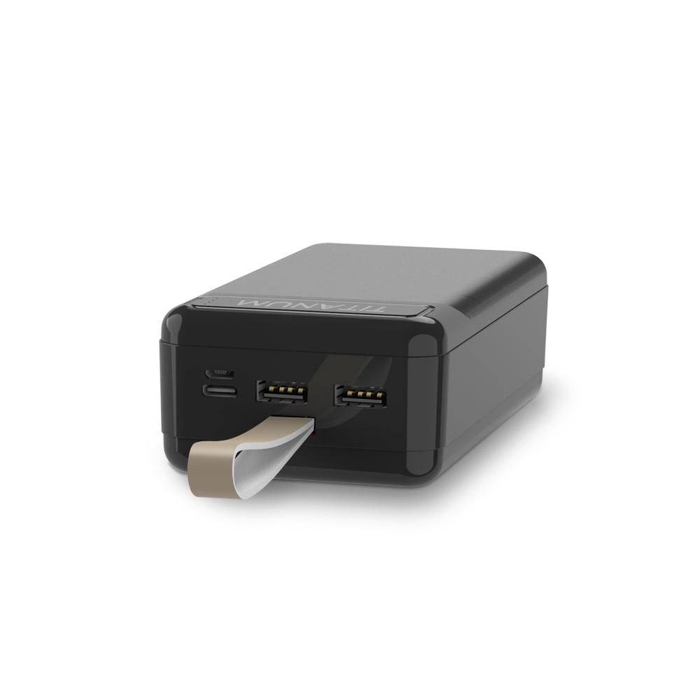 Повербанки (POWER BANK) TITANUM Power bank 30000mAh  TPB-914 Black