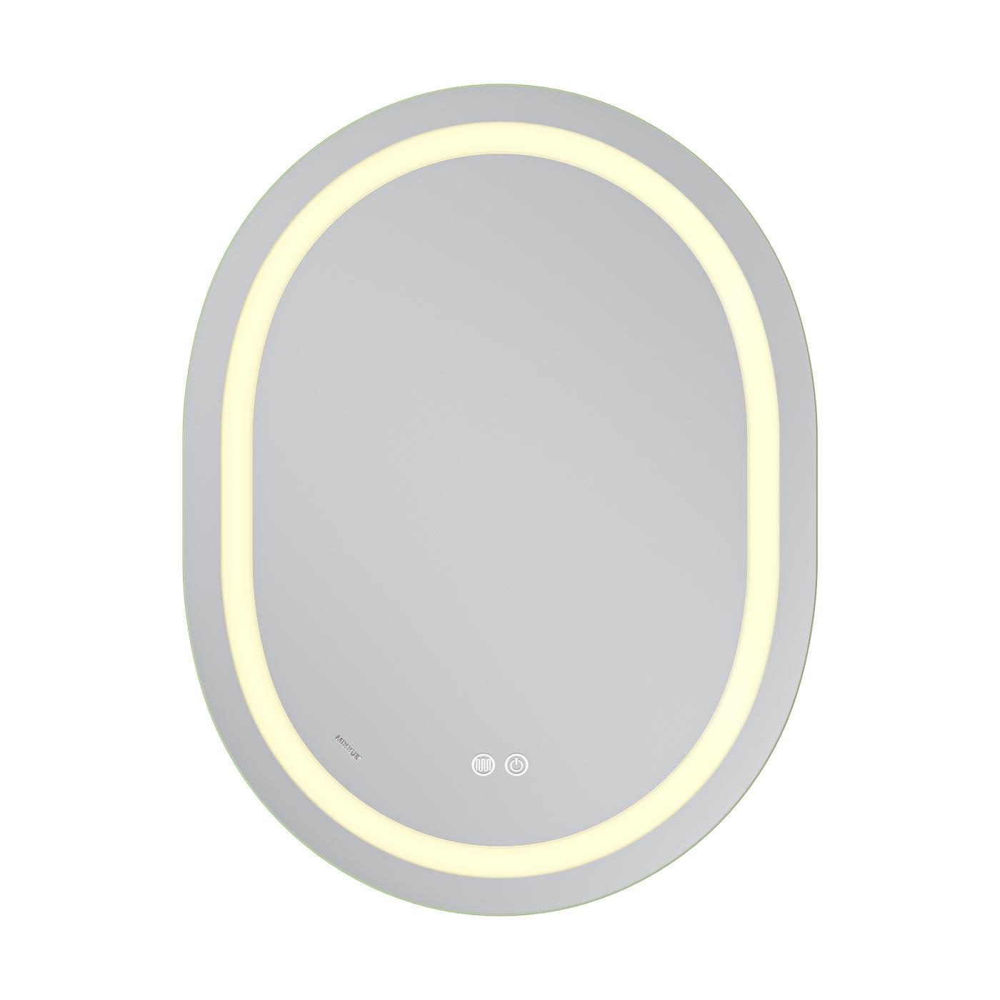 Зеркала с подсветкой MIXXUS Premium ELLIPSE MV05-80x60-REVERSE Дзеркало (LED Touch, Anti-fog, димер (3-6,5kK)) (MP6642)