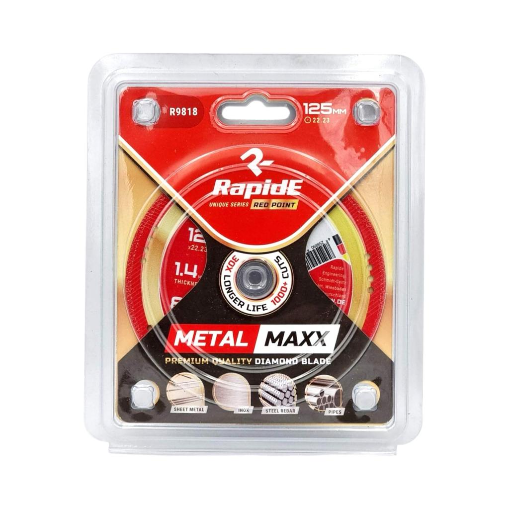 Диски алмазные RAPIDE METALMAXX Диск алмазный по металлу 125*1,4*22,2 R9818