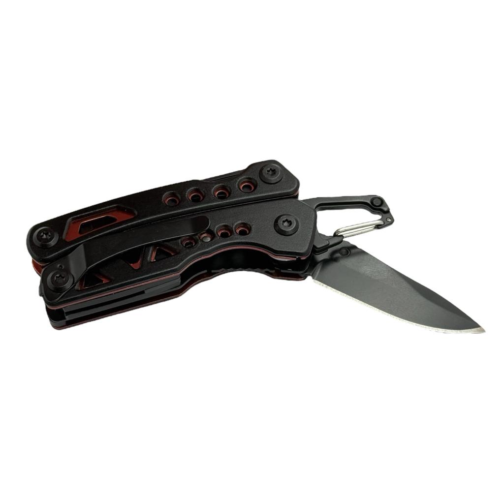 Мультиинструменты (мультитулы) WERK Мультинструмент (мультитул) 8в1 mini Black MFT-81PMBW