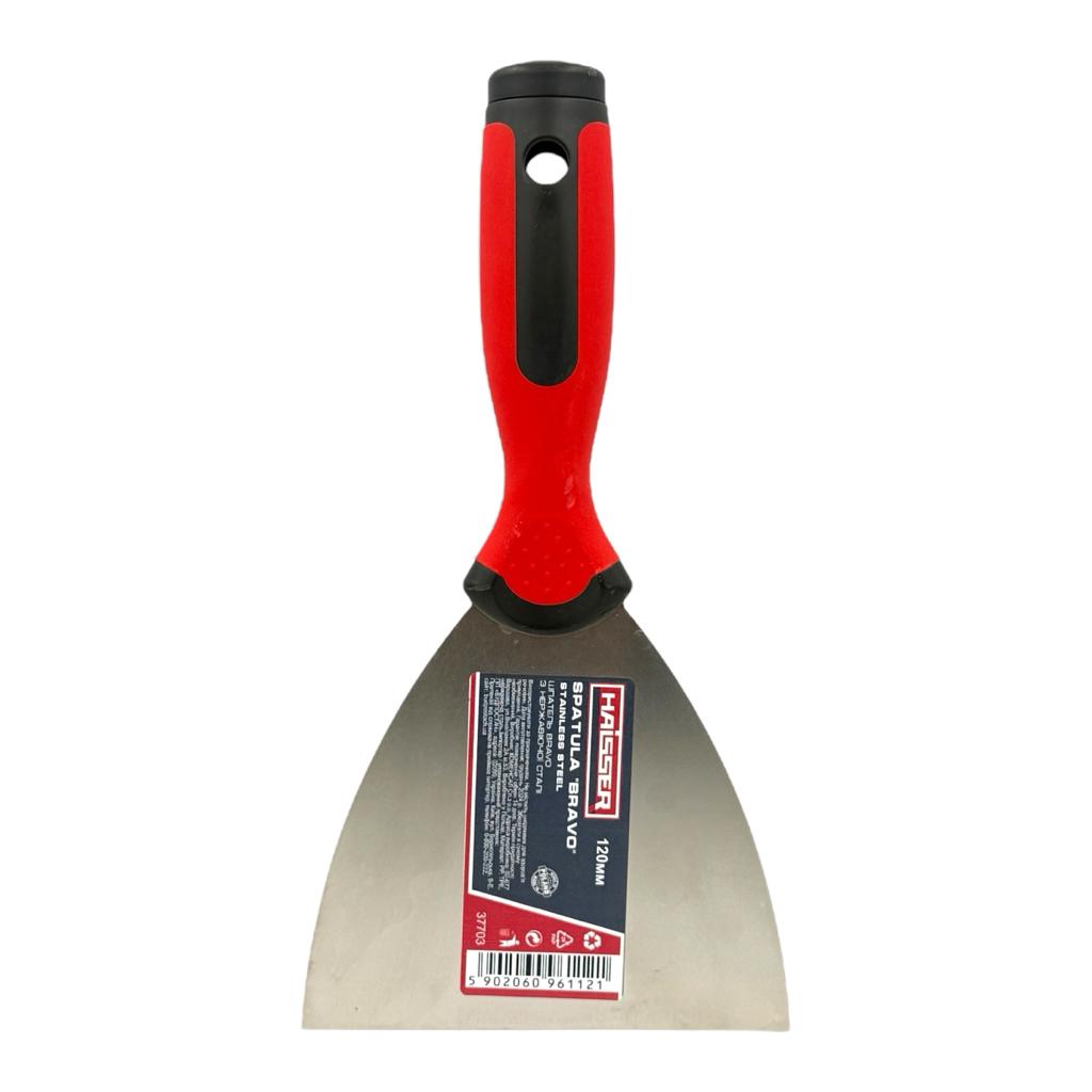 Шпателі Haisser BRAVO Шпатель з нержавіючої сталі 120мм. 37703