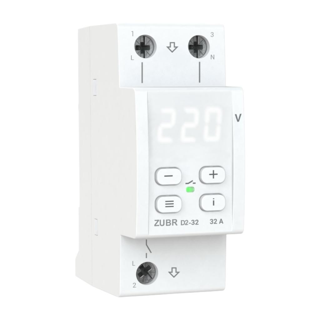 Реле напряжения ZUBR Реле напруги D2-32
