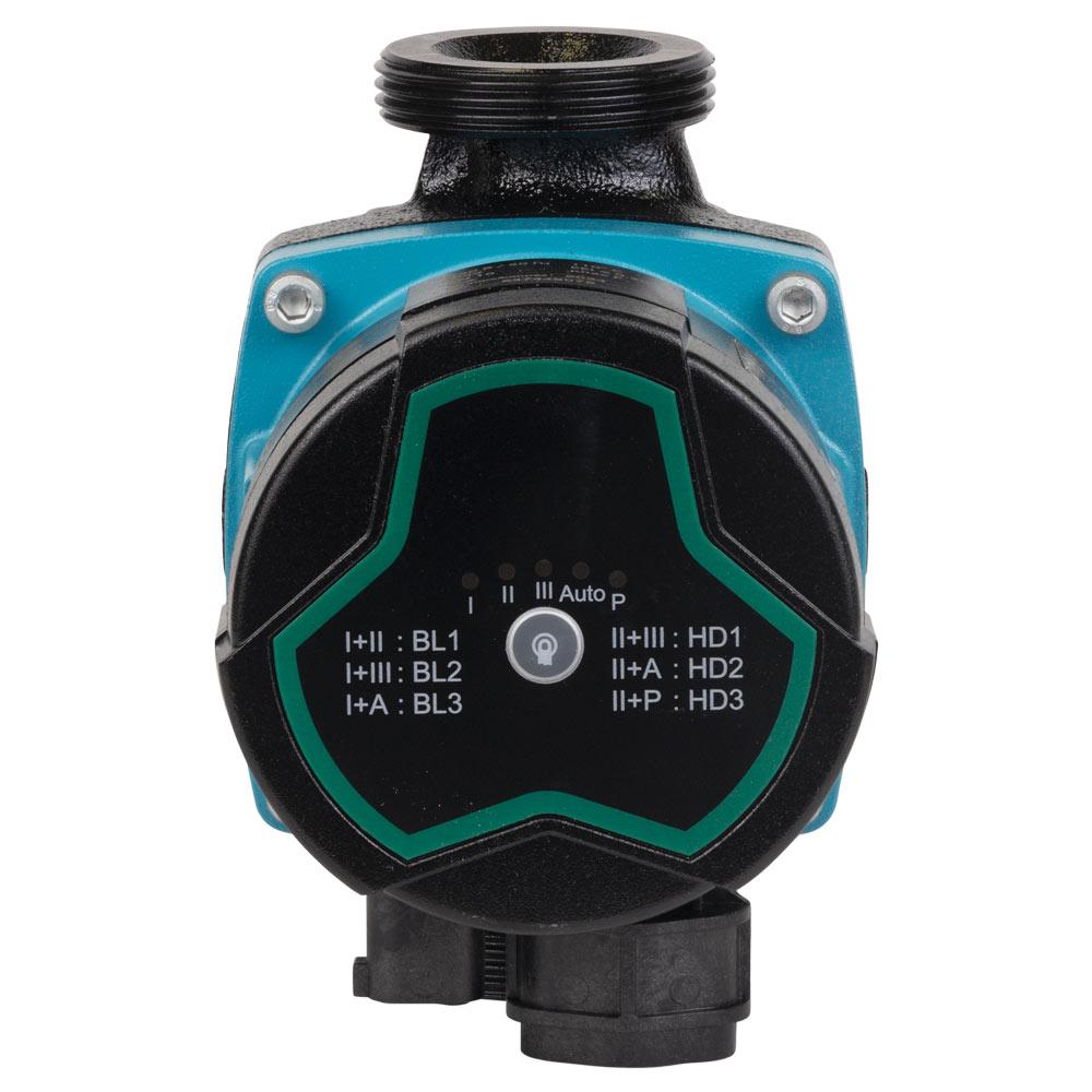 ЦИРКУЛЯЦІЙНІ НАСОСИ AQUATICA GPA25-6/130 III Насос циркуляційний енергозберігаючий 5-39Вт Hmax 6м Qmax 53л/хв Ø1½ 130мм + гайки Ø1 774052