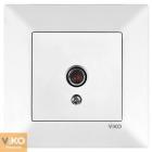 MERIDIAN (белая) VIKO MERIDIAN Розетка внутренняя TV (белая) 90970010-WH