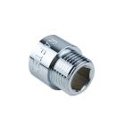 Фітінги резьбові хромовані Chrome Raftec Подовжувач хром. 1/2 15 мм. UHL0115