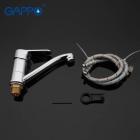 Смесители для умывальника GAPPO G4536 (VANTTO) кухня\умавальник однорыч. корот. гусак лат. корпус гайка Ø35