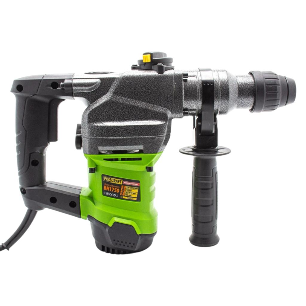 Перфоратори (електричні) PROCRAFT Перфоратор бочковий 4,5Дж. 1200Вт. SDS PLUS BH1750