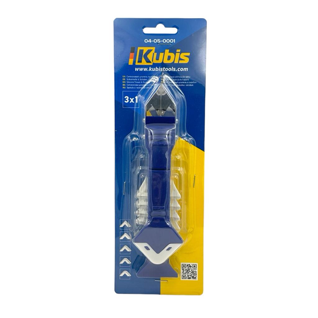 Шпателі KUBIS Шпатель для силікону та скребок 04-05-0001