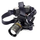 Ліхтарі налобні X-Balog Ліхтар налобний 2*18650, micro USB BL-8076-2-GT100