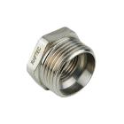 Фітінги різьбові нікельовані Nickel Raftec Футорка 25з*15в (1З-1/2В) нікель F0301