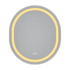  Дзеркала з підсвічуванням MIXXUS Premium ELLIPSE MV05-80x70-REVERSE Дзеркало (LED Touch, Anti-fog, димер (3-6,5kK)) (MP6643)