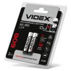 Батарейки аккумуляторные VIDEX Аккумулятор AAA 600mA 1,2V HR-3