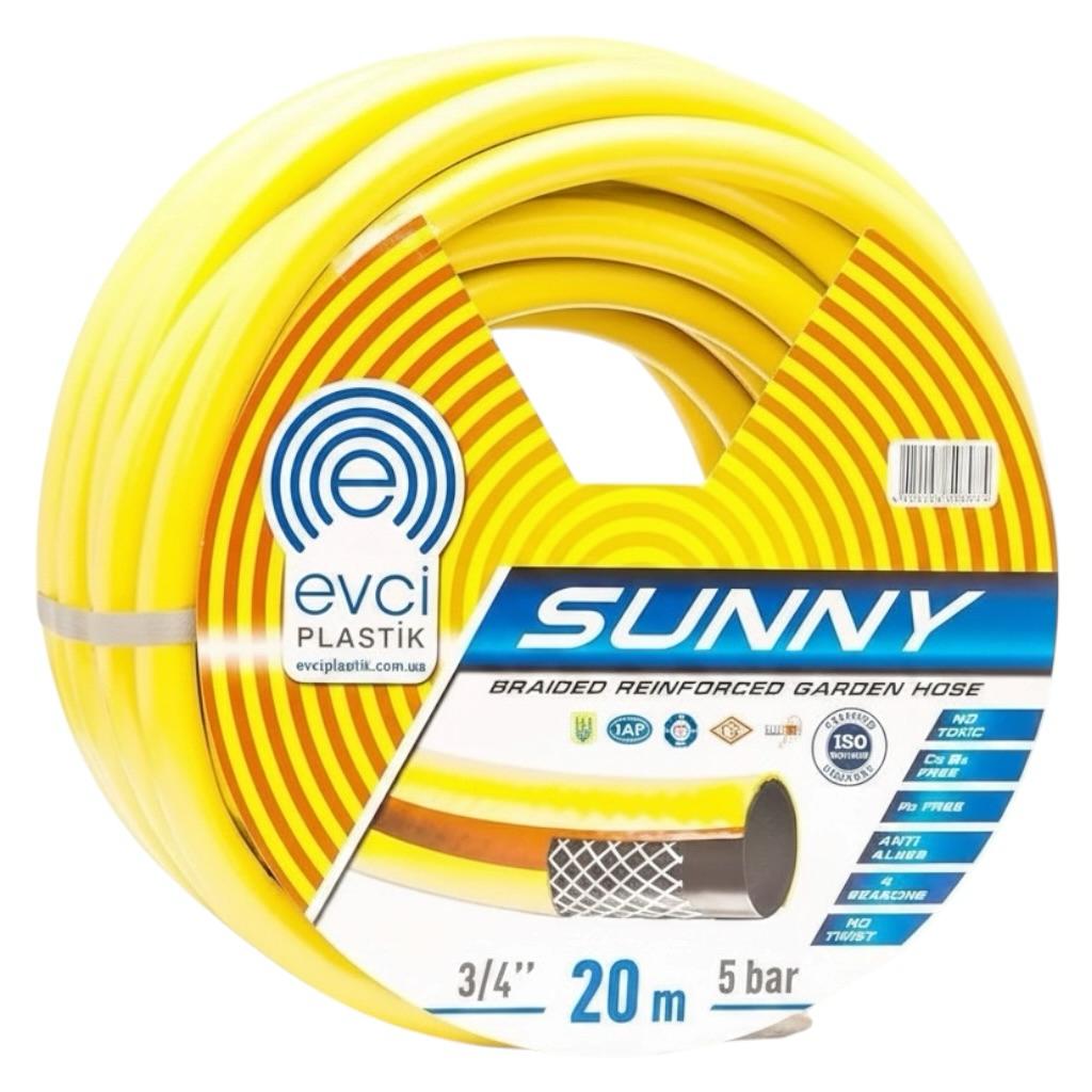 Поливочные шланги EVCI PLASTIK SUNNY  Шланг поливальний 3/4 20м.