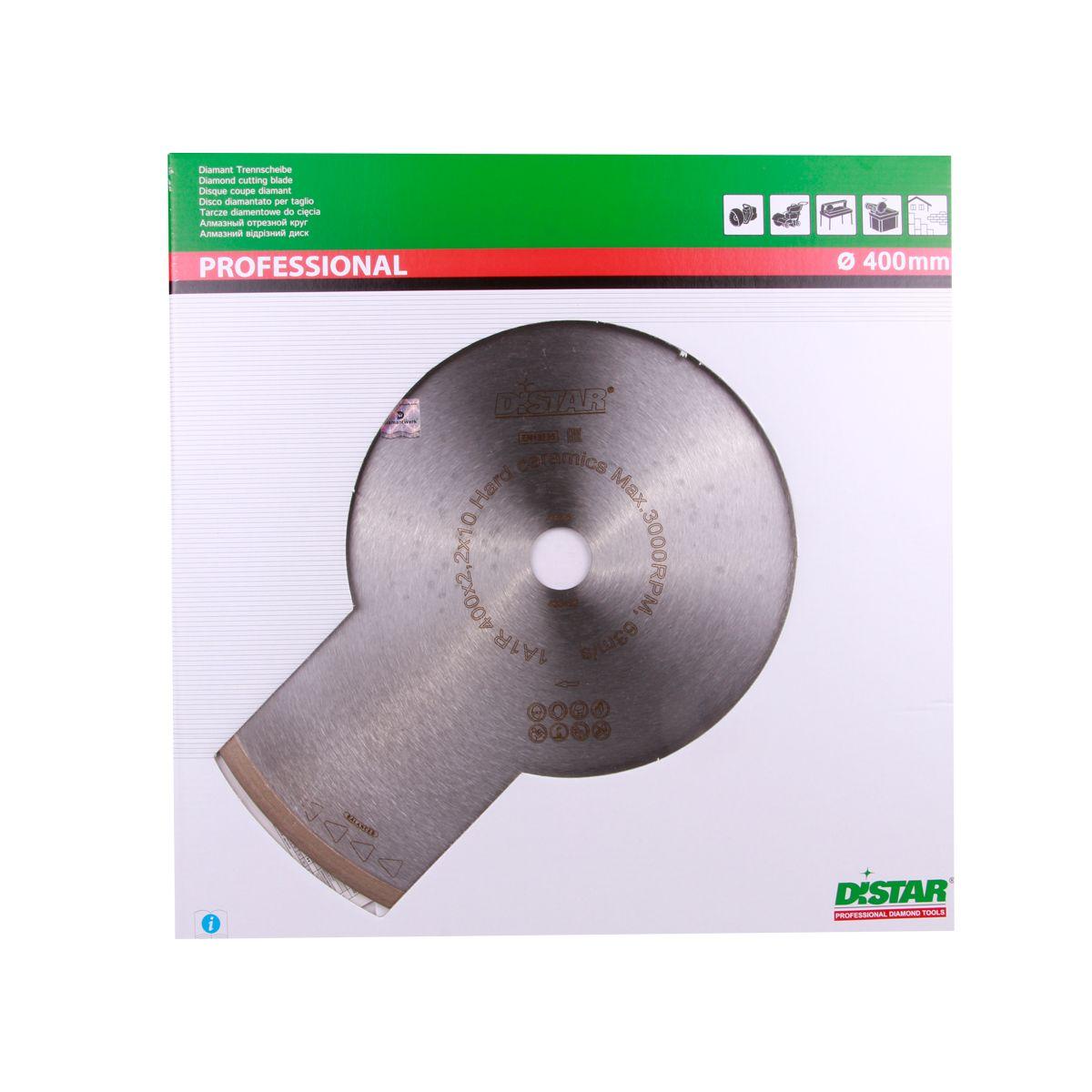 Диски алмазные DISTAR 1A1R HARD CERAMICS Диск алмазный 400x2,2/1,8x10x32мм. 11127048026