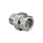 Фитинги резьбовые никелированные Nickel Raftec Американка-сгон DN32 (1 1/4) прямая никель AS04