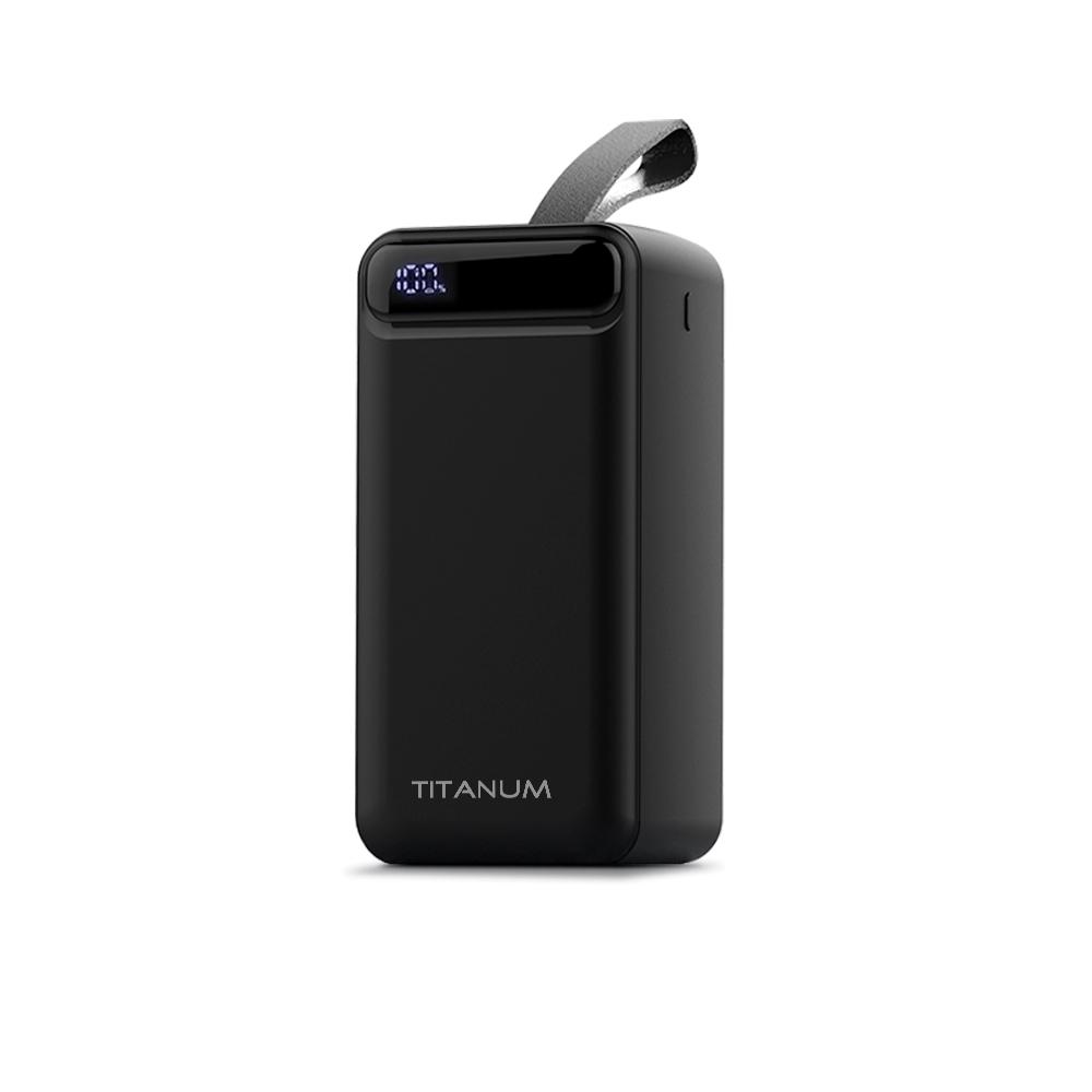 Повербанки (POWER BANK) TITANUM Power bank 50000mAh  TPB-741 Black