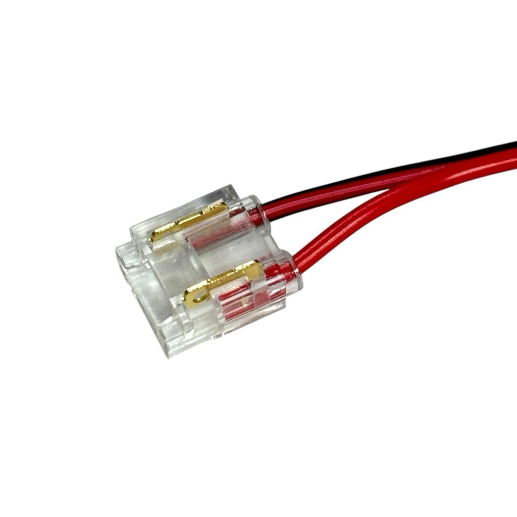 Коннектори та заглушки Конектор-провід двусторонній для LED-стрічки COB 1022644