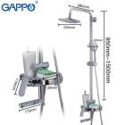 Душевые системы GAPPO G2419 (FURAI) душ. система лат. корпус 3х функ. Ø35
