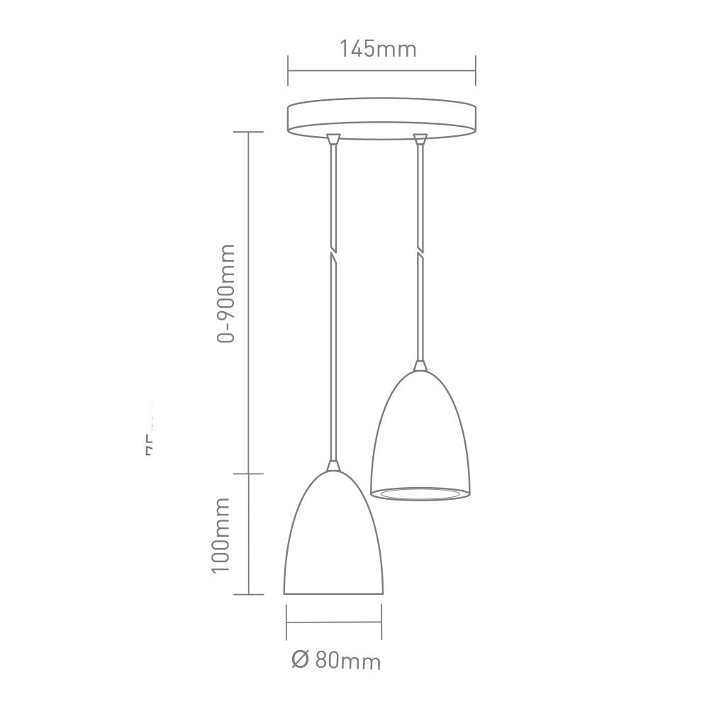 Акцентні світильники GLOBAL LED-Светильник акцентный 2*7W 4100K (чёрный) 2-GPL-11441-CB