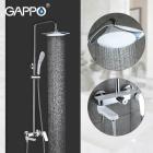 Душевые системы GAPPO G2448 (NOAR) душ. система лат.корпус 3х функ. Ø35 (белый\хром)