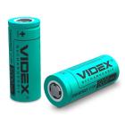 Батарейки акумуляторні VIDEX Акумулятор 26650 3.7v 5000mA