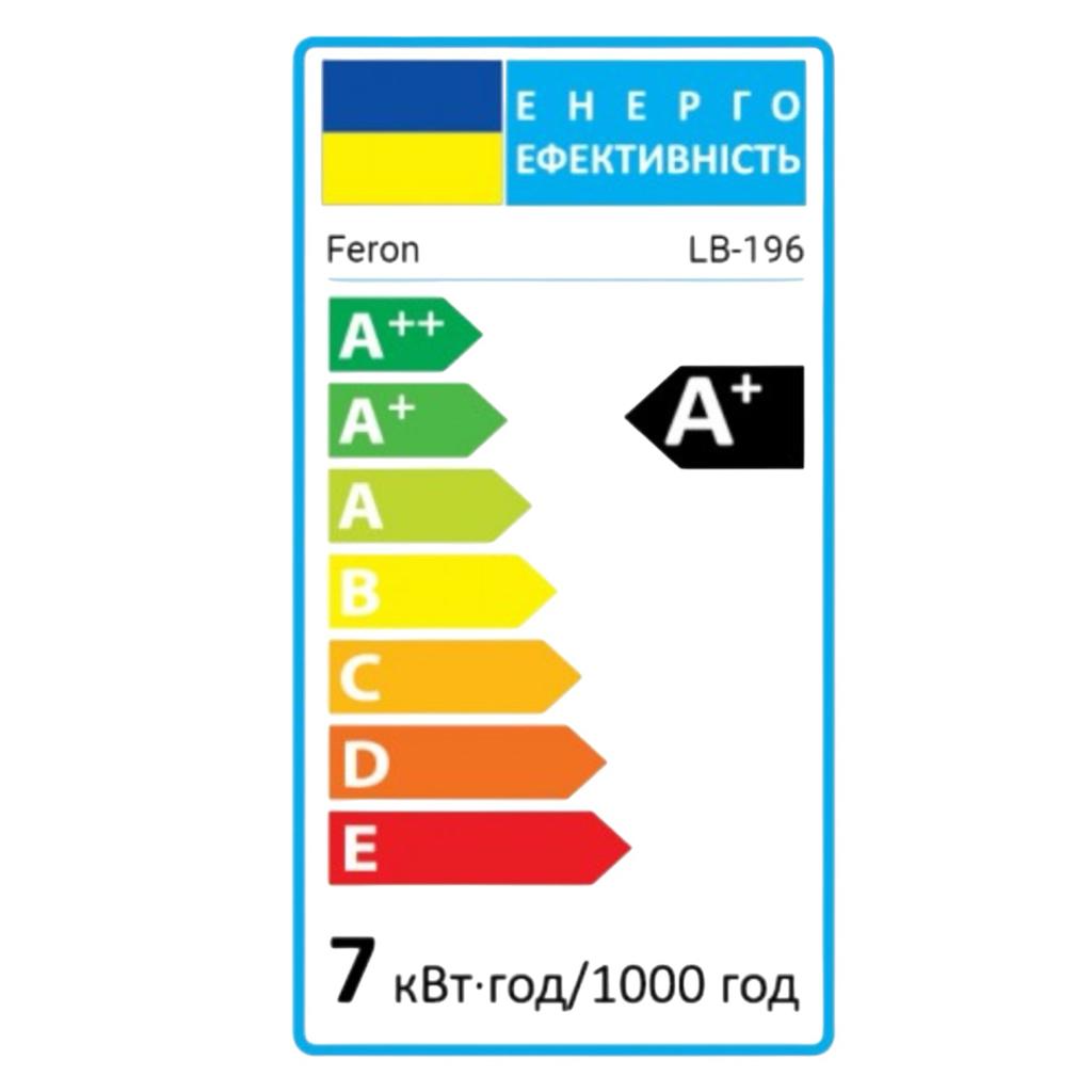 LED-Лампи Feron LED-Лампа 7W 6500K 640Lm MRG GU10 LB-196