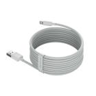 Кабелі та адаптери Baseus Кабель Simple Wisdom Data Cable Kit USB to iP 2.4A 1.5m. White TZCALZJ-02