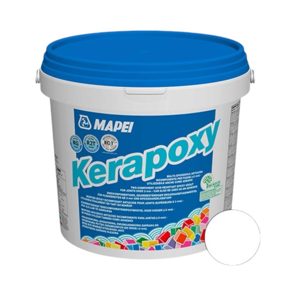Затирка для швов MAPEI Kerapoxy Кольоровий шов 1-10мм., 2кг. (БІЛИЙ 100)