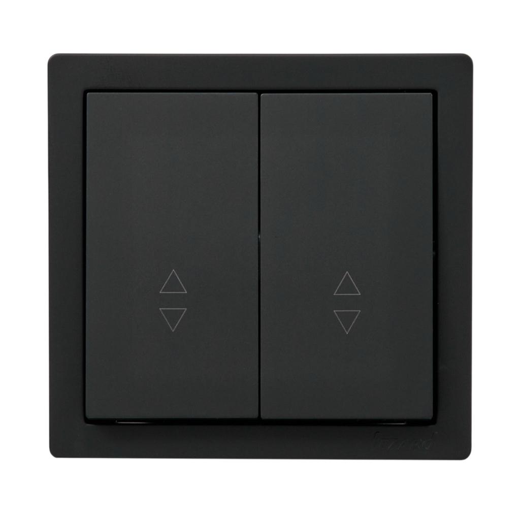 LETO (антрацит) Lezard LETO Выключатель наружный 2-й проходной (антрацит) 752-4200-106