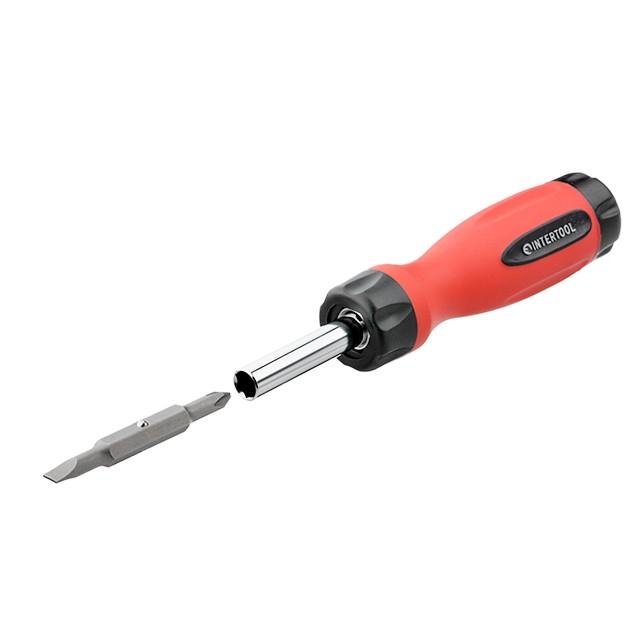 Викрутки INTERTOOL Викрутка 4в1 VT-1008