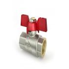Краны серии Red Raftec RED Кран шаровый DN20 (3/4) вв красная бабочка CBB-02