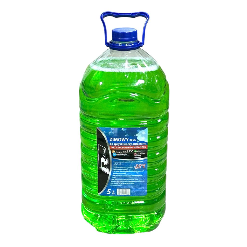 Автохімія Rline Склоомивач зимовий (-22°) 5л. (зелений)