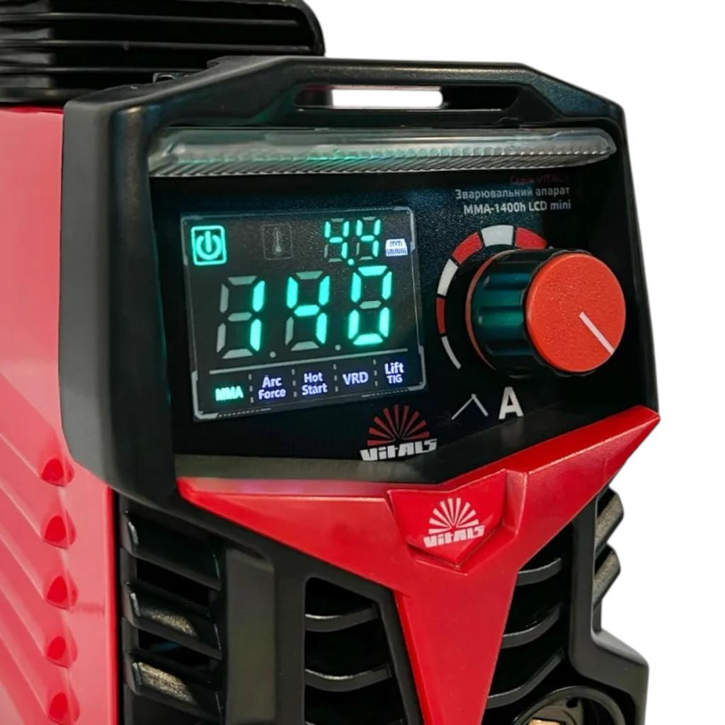 Сварочные инверторы VITALS MMA-1400h LCD mini Зварювальний інвертор