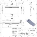 Умывальники и пьедесталы MIRAGGIO Умывальник OLMOS 1500