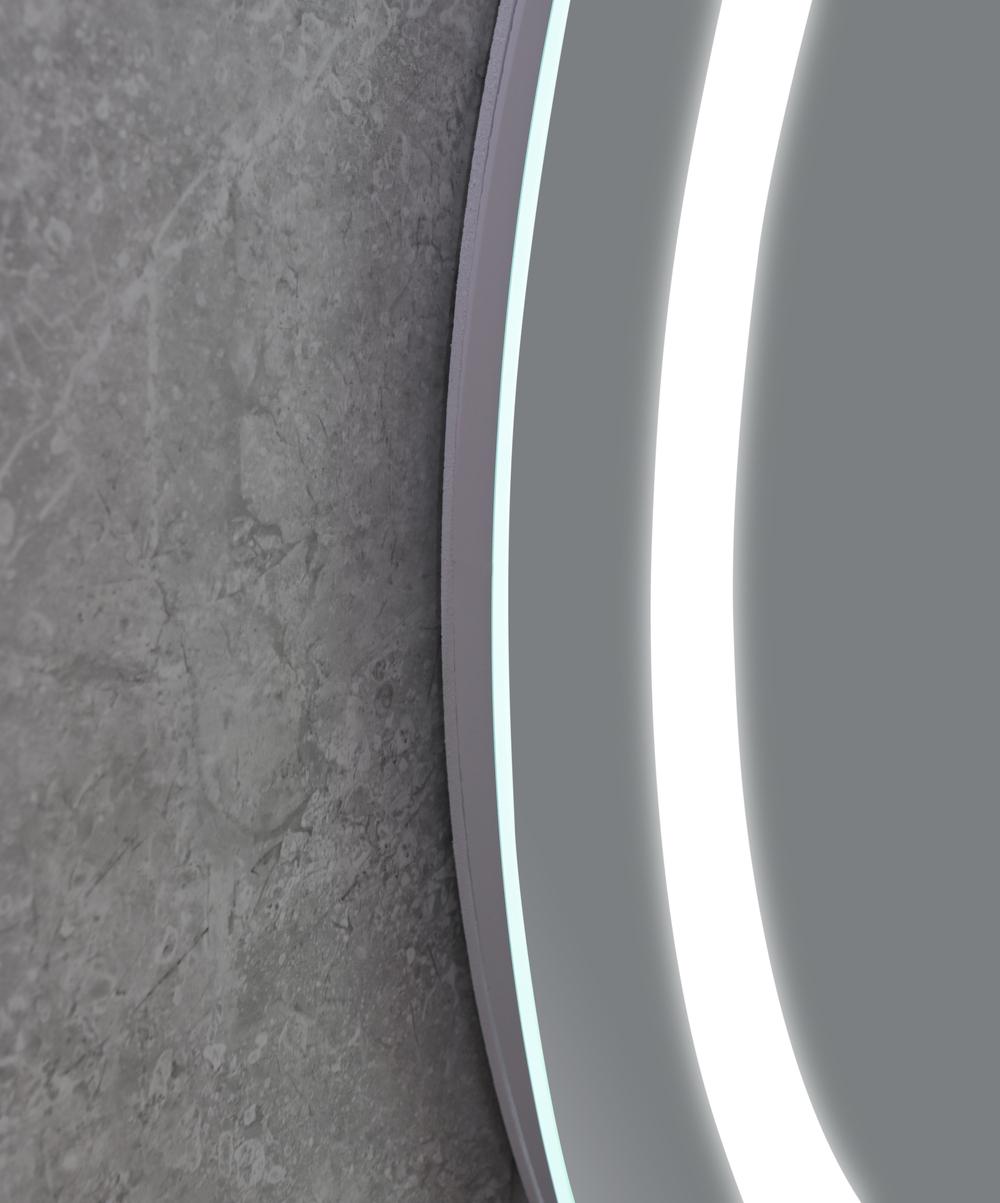 Дзеркала з підсвічуванням MIXXUS PLAIN MC02-60-CASE Дзеркало (LED Touch, Anti-fog, димер, регулюванням яскравості, годинник) (MI6661)